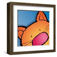 Cat-Jean Paul-Framed Art Print