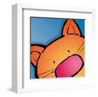 Cat-Jean Paul-Framed Art Print