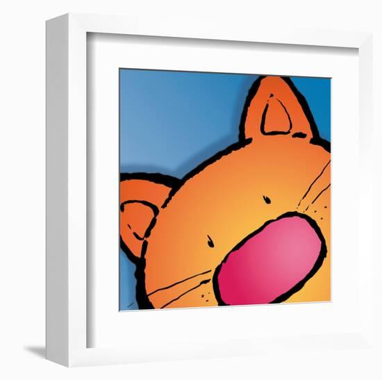 Cat-Jean Paul-Framed Art Print