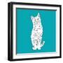 Cat-Anna Nyberg-Framed Art Print