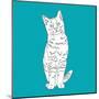 Cat-Anna Nyberg-Mounted Art Print