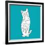 Cat-Anna Nyberg-Framed Giclee Print