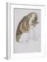 Cat-Gwendolen John-Framed Premium Giclee Print