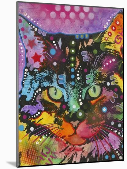 Cat-Dean Russo-Mounted Giclee Print