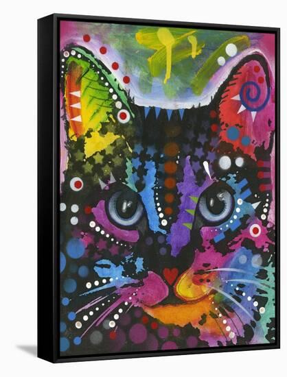 Cat-Dean Russo-Framed Stretched Canvas