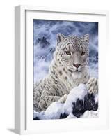 Cat-Jeff Tift-Framed Giclee Print