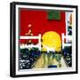 Cat-Mike Smith-Framed Giclee Print