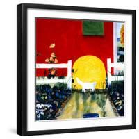 Cat-Mike Smith-Framed Giclee Print