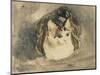 Cat-Gwen John-Mounted Giclee Print