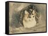 Cat-Gwen John-Framed Stretched Canvas