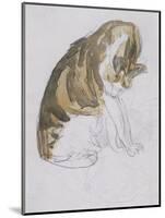 Cat-Gwen John-Mounted Giclee Print