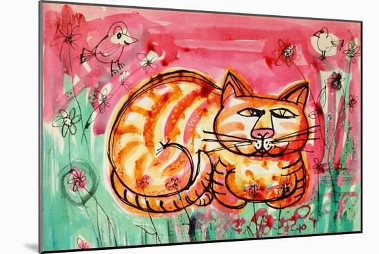 Cat-Brenda Brin Booker-Mounted Giclee Print