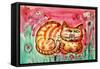 Cat-Brenda Brin Booker-Framed Stretched Canvas