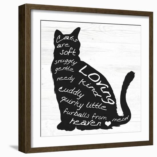 Cat-ALI Chris-Framed Giclee Print