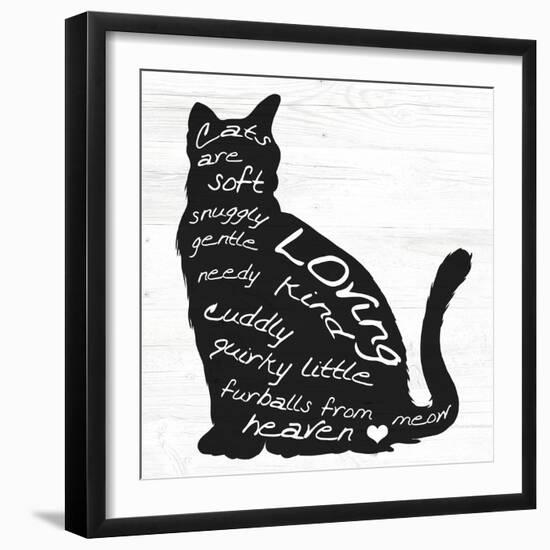 Cat-ALI Chris-Framed Giclee Print