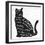 Cat-ALI Chris-Framed Giclee Print