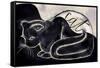 Cat-Mindy Sommers-Framed Stretched Canvas