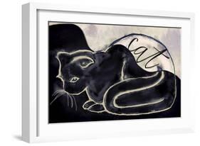 Cat-Mindy Sommers-Framed Giclee Print