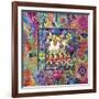 Cat-Oxana Zaika-Framed Giclee Print