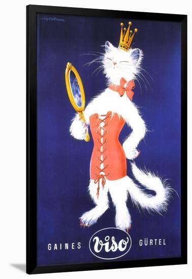 Cat-Vintage Apple Collection-Framed Giclee Print