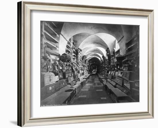 Catacombs of the Capuchins, Palermo, Italy, C1910S-null-Framed Giclee Print