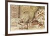Catalan Atlas of Charles V of France, Attributed to Abraham and Jafuda Cresques Mallorca, 1375-null-Framed Giclee Print