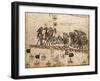 Catalan Atlas-Jafuda and Abraham Cresques-Framed Art Print