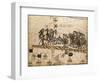 Catalan Atlas-Jafuda and Abraham Cresques-Framed Art Print