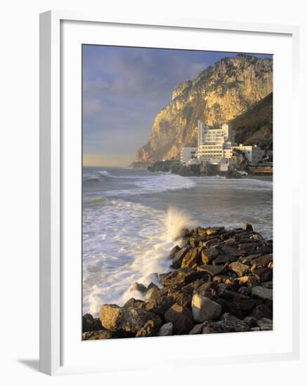 Catalan Bay, Gibraltar-Doug Pearson-Framed Photographic Print