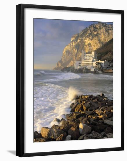 Catalan Bay, Gibraltar-Doug Pearson-Framed Photographic Print