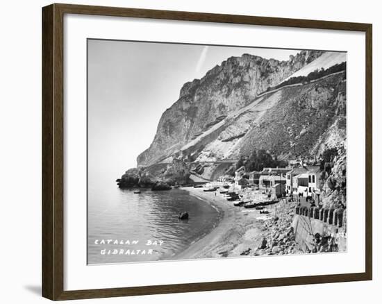 Catalan Bay-null-Framed Photographic Print