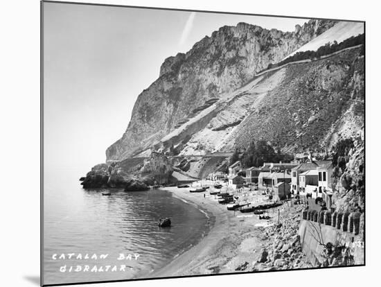 Catalan Bay-null-Mounted Photographic Print