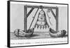 Catalan Diving Bell, from Journal Des Scavans (Journal Des Savants), 1678-null-Framed Stretched Canvas