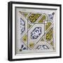 Catalan Modernism. Original Desing of Tile for the Decoration of the Guell Palace. Artist Antoni…-null-Framed Giclee Print