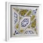 Catalan Modernism. Original Desing of Tile for the Decoration of the Guell Palace. Artist Antoni…-null-Framed Giclee Print