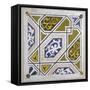 Catalan Modernism. Original Desing of Tile for the Decoration of the Guell Palace. Artist Antoni…-null-Framed Stretched Canvas