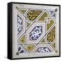 Catalan Modernism. Original Desing of Tile for the Decoration of the Guell Palace. Artist Antoni…-null-Framed Stretched Canvas