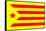 Catalan Nationalist Flag-tony4urban-Framed Stretched Canvas