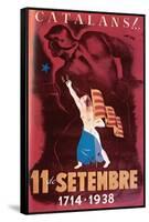 Catalans - September 11, 1714 - 1938-null-Framed Stretched Canvas
