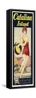 Catalina, Beach Ball, 1927-null-Framed Stretched Canvas