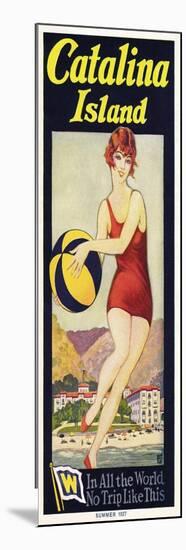Catalina, Beach Ball, 1927-null-Mounted Premium Giclee Print