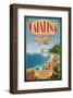 Catalina by Air-Kerne Erickson-Framed Art Print