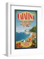 Catalina by Air-Kerne Erickson-Framed Art Print