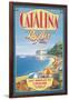 Catalina by Air-Kerne Erickson-Framed Art Print