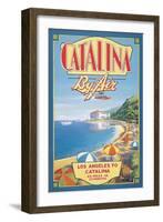 Catalina by Air-Kerne Erickson-Framed Art Print