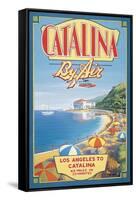 Catalina by Air-Kerne Erickson-Framed Stretched Canvas