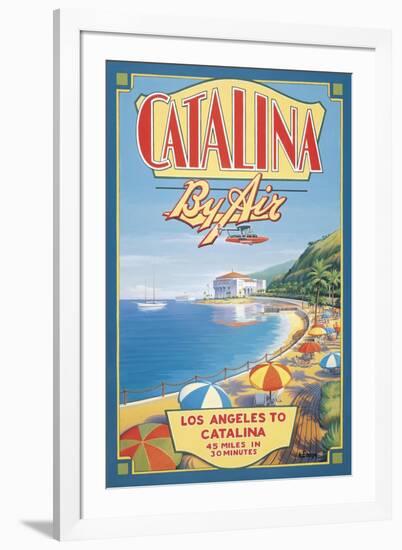 Catalina by Air-Kerne Erickson-Framed Art Print