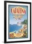 Catalina by Air-Kerne Erickson-Framed Art Print