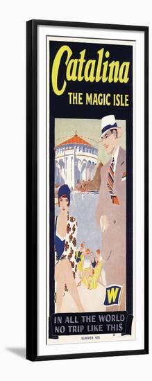 Catalina, Casino, 1926-null-Framed Art Print