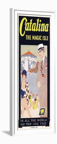 Catalina, Casino, 1926-null-Framed Art Print